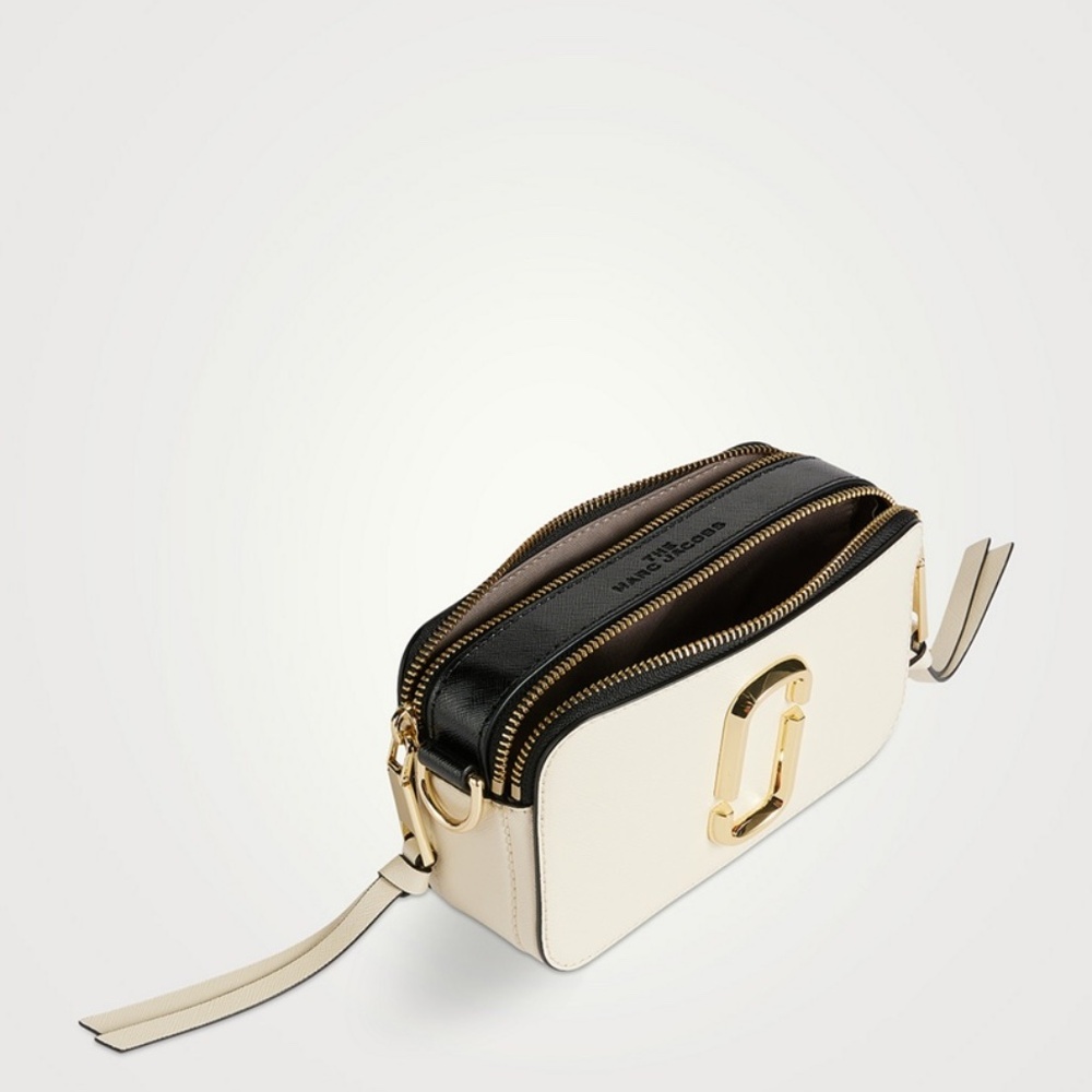 NWT Marc Jacobs The Snapshot Leather Camera Crossbody Bag Saffiano Leather - Picture 3 of 15
